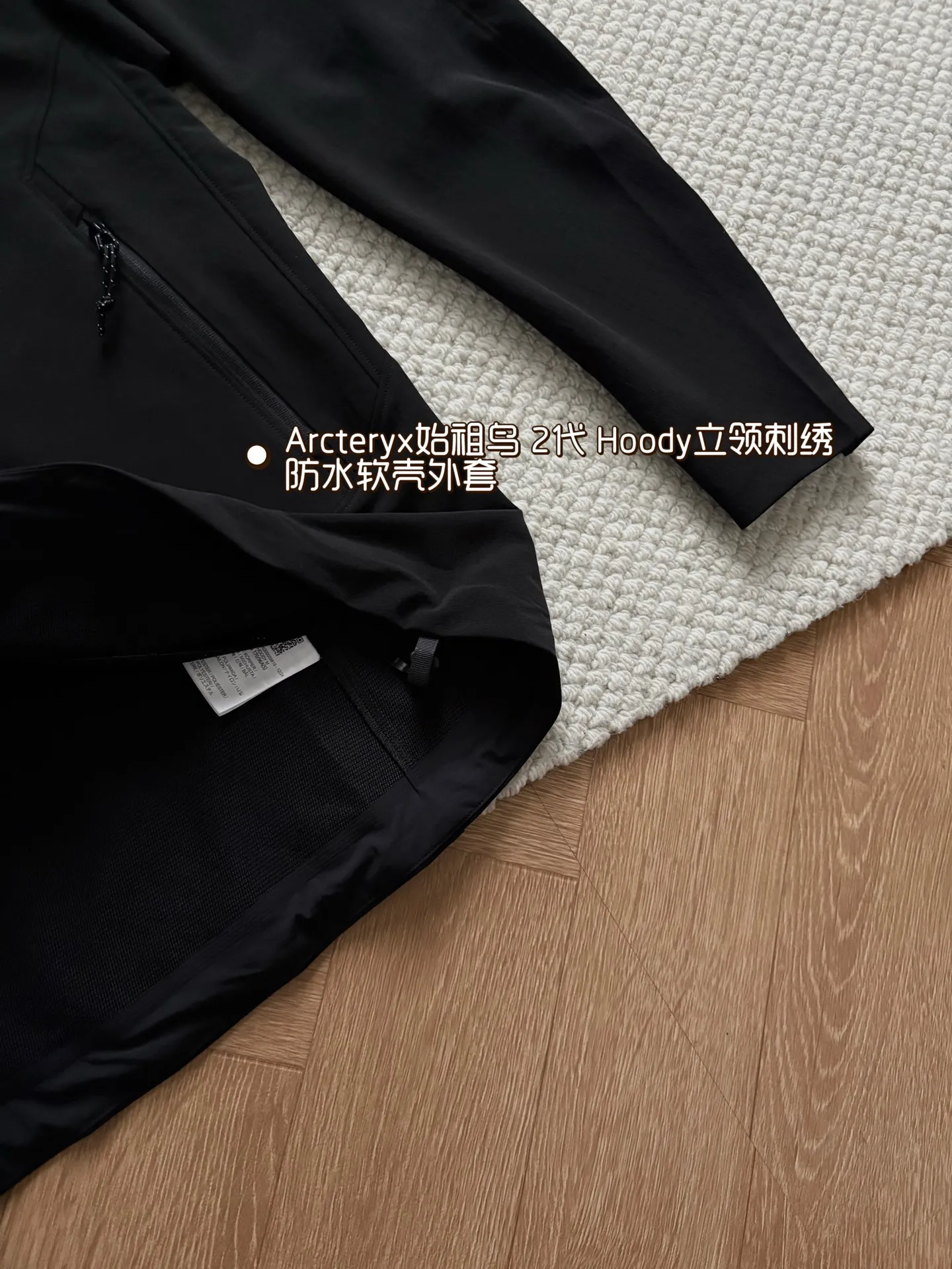 hoody #Black ARC'TERYX 2 Hoody Arcteryx GAMMA JACKET Logo Size：s-xxl